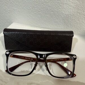 Gucci Brown Eyeglasses